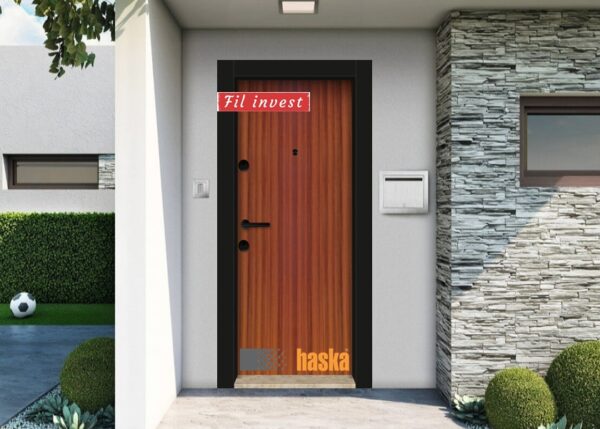 Входна врата Haska серия Outdoor модел Композит тик